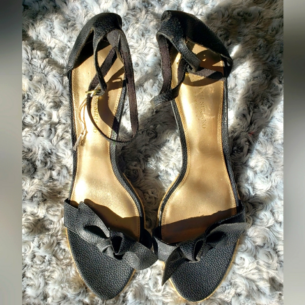 Christian Siriano Black Heels size 12
